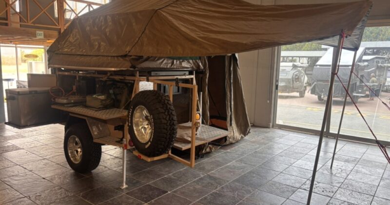 2008 V-Tech Eagle Camping Trailer Gravel Road VTec Trailer for sale