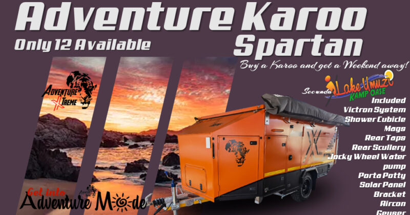 Adventure Xtreme Karoo Limited Edition Off-road Adventure Xtreme Off-Road Caravan for sale