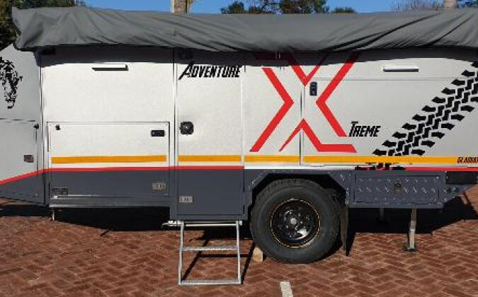 New Adventure 4 Sleeper Gladiator Off-road Adventure Xtreme Off-Road Caravan for sale